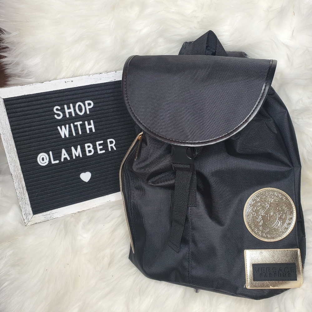 Versace backpack 🖤 brand new!